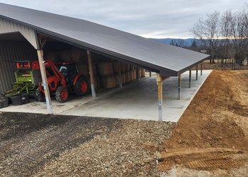 Pole barn addition - McConnnellsburg, PA