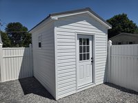 Pool pump/storage shed